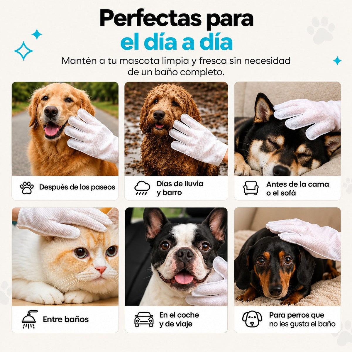 Usos de los guantes en el día a día